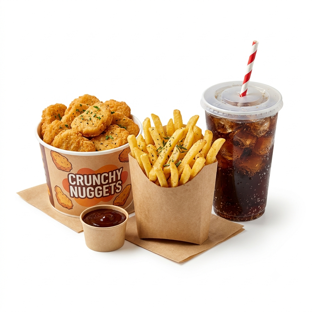 Menú Nuggets de Pollo