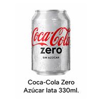 Coca-Cola Zero Azúcar lata 330ml.