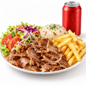 Menú Plato Kebab
